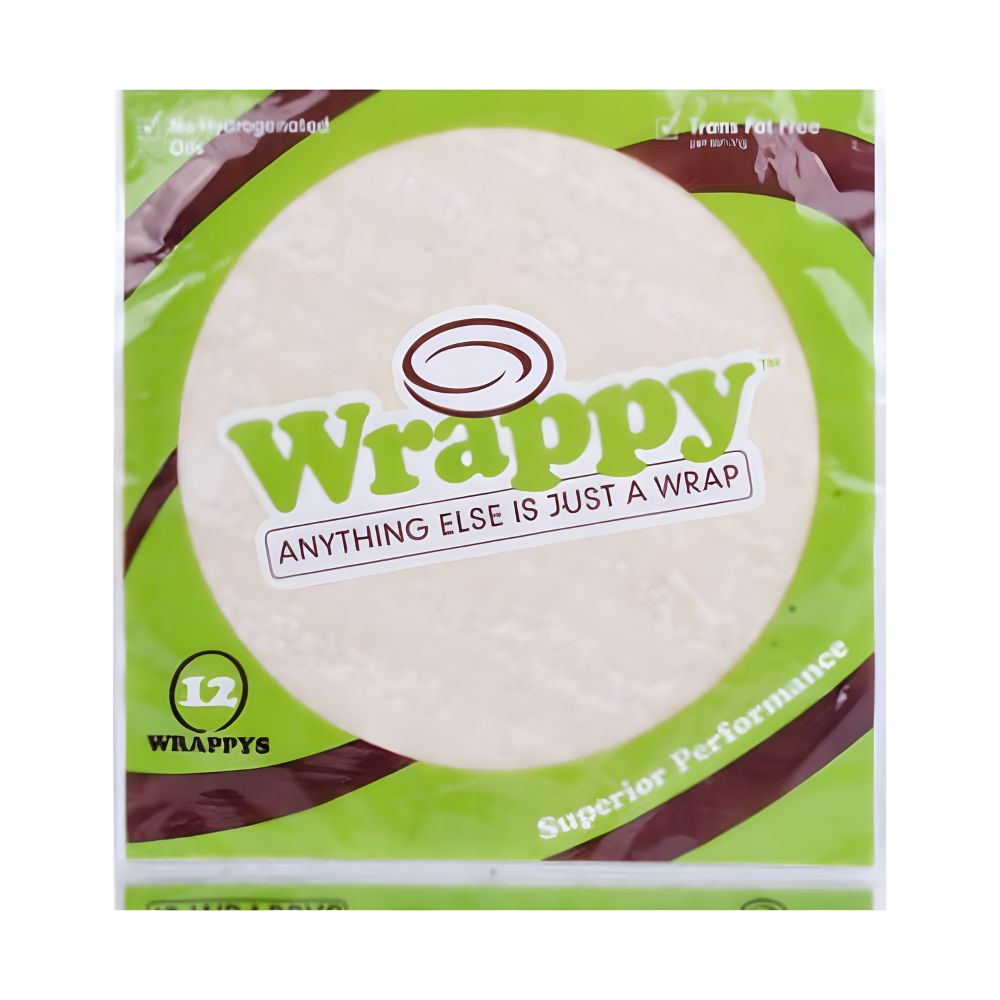 Wholesale Wrappy Case 12 Inch White Flour Wrap- Bulk