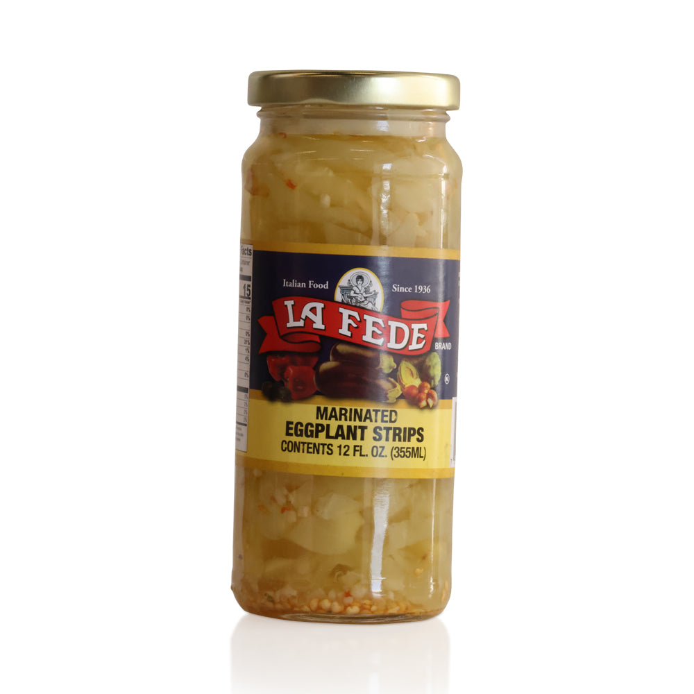 Wholesale La Fede Case Eggplant Strips- Bulk
