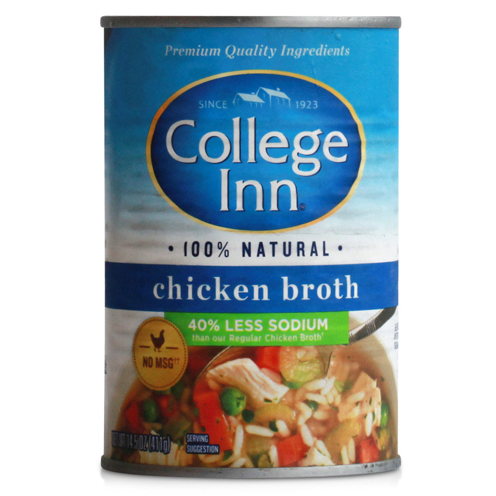 Wholesale College Inn Case Low Sodium Fat Free Chicken Broth- Bulk