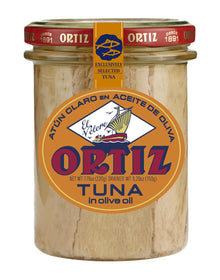 Wholesale Ortiz Yellow Fin Tuna Jars Kosher- Bulk