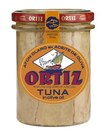 Wholesale Ortiz Yellow Fin Tuna Jars Kosher- Bulk