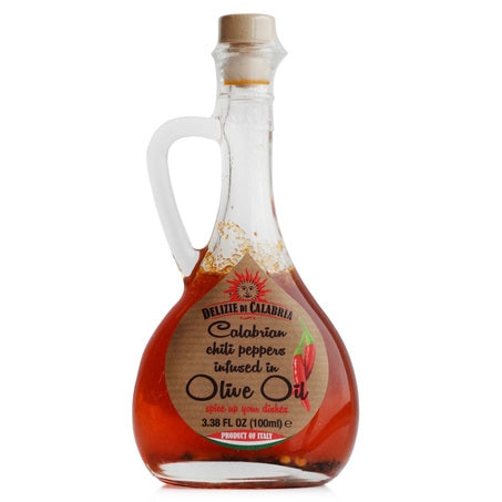 Wholesale Delizie Di Each Chili Pepper Infused Olive Oil- Bulk