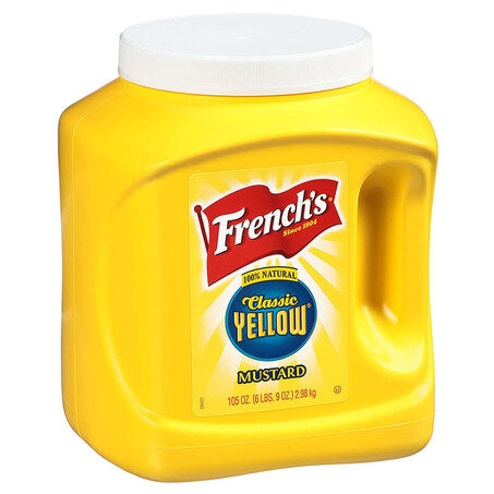 Wholesale French'S * Yellow Mustard Jug | 105 oz- Bulk