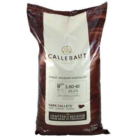 Wholesale Callebaut Case Dark Callets 60.6%- Bulk