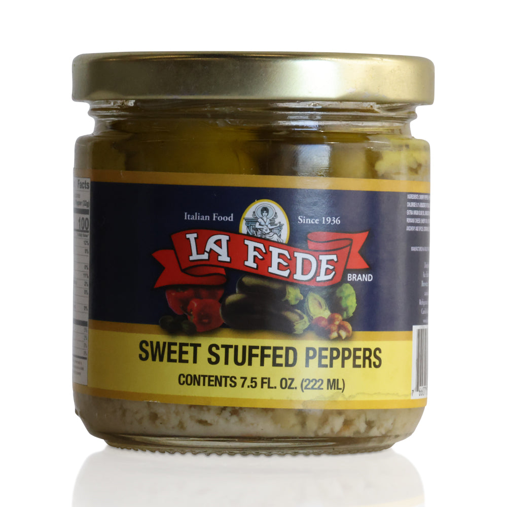 Wholesale La Fede Case Sweet Stuffed Peppers- Bulk