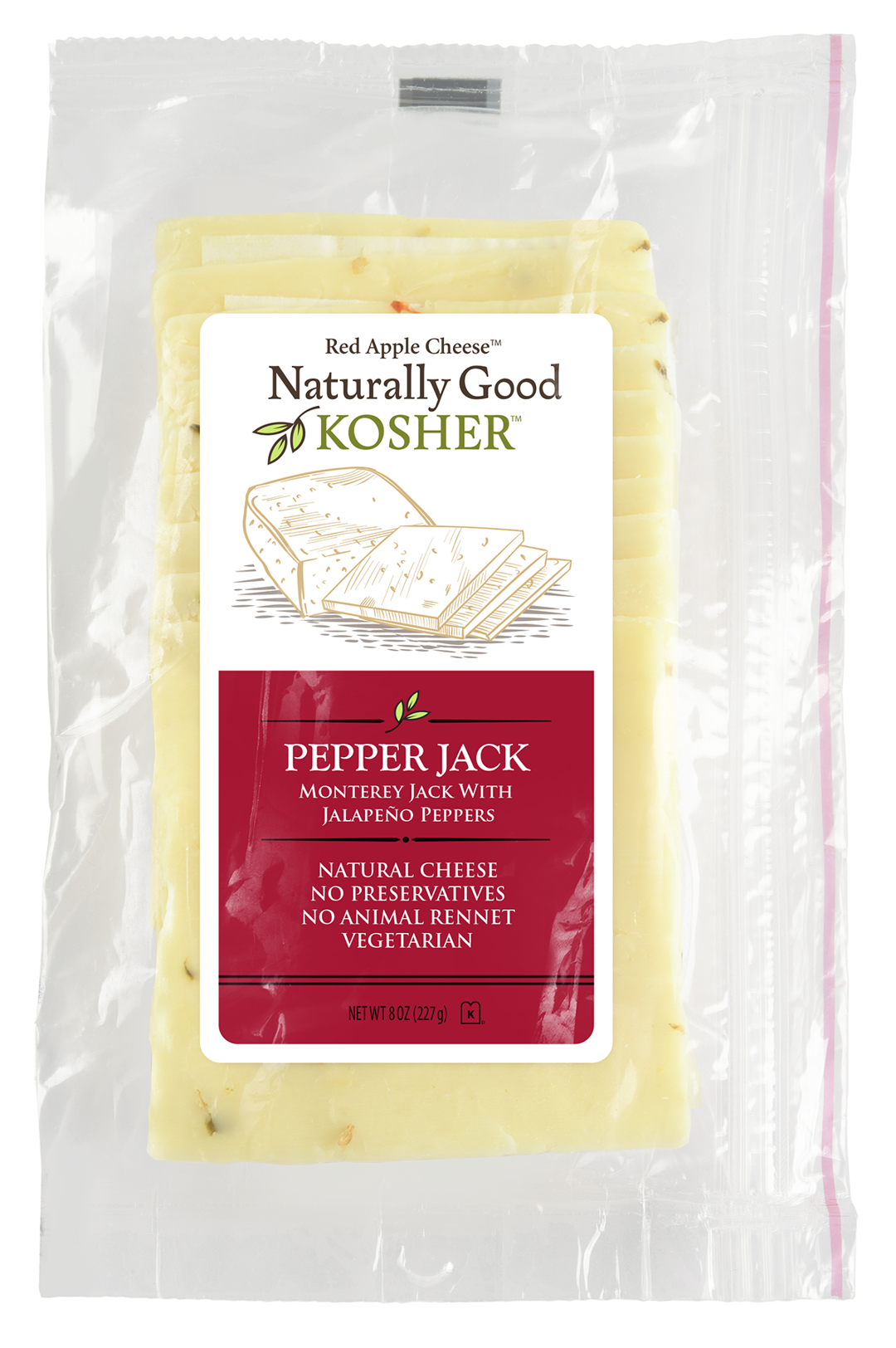 Wholesale Naturally Good Kosher Slc Pep Jack- Bulk