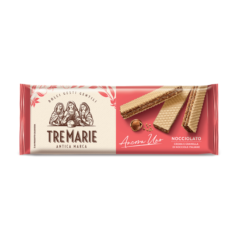 Wholesale Tre Marie Case Hazelnut Cream Wafers- Bulk