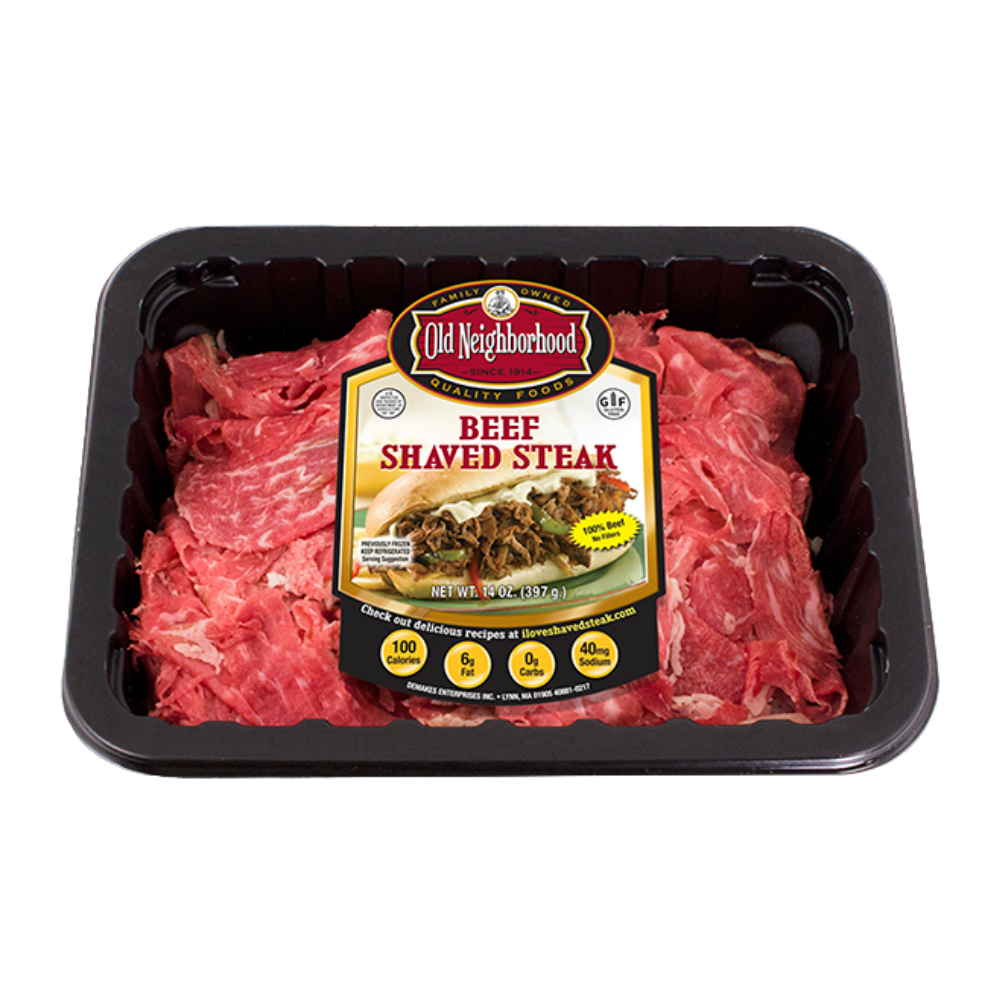 Wholesale Old Neighbor Case Cooked Shaved Steak- Bulk
