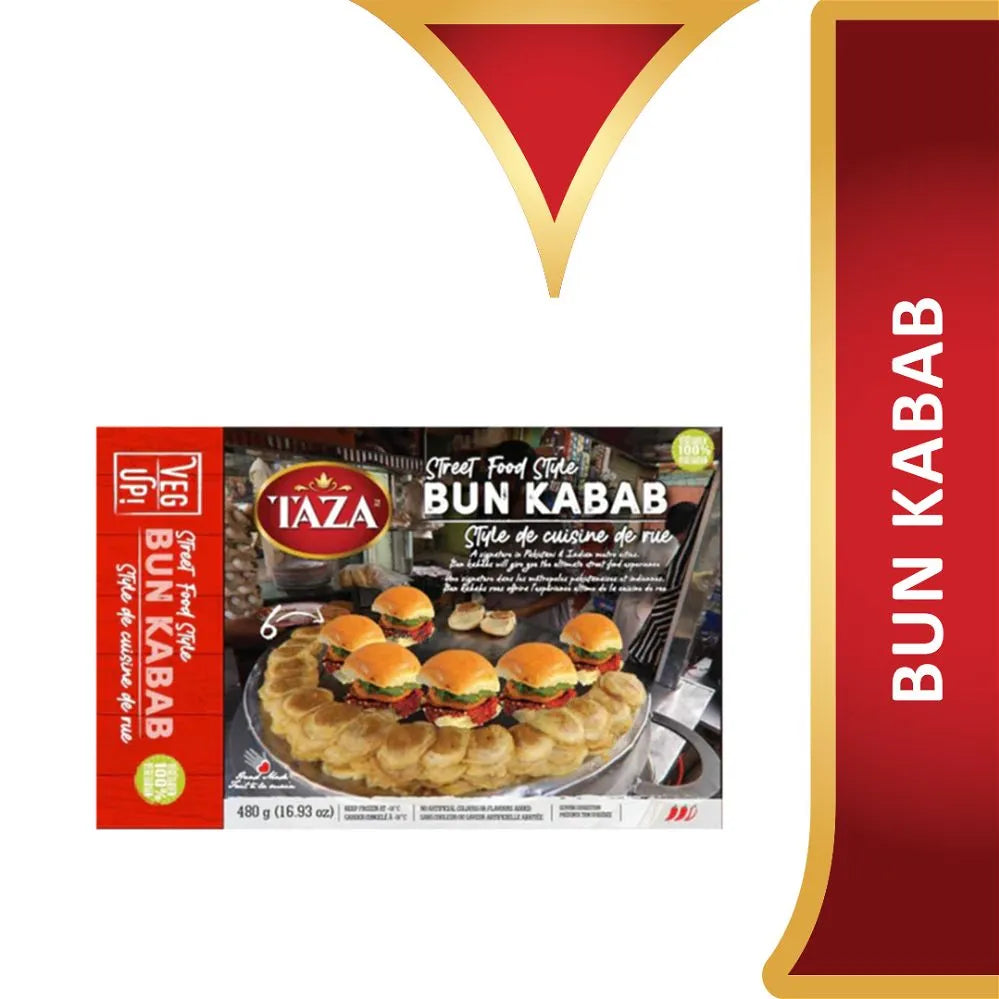 Wholesale Taza Foods Bun Kabab 6pcs 16.93oz- Bulk