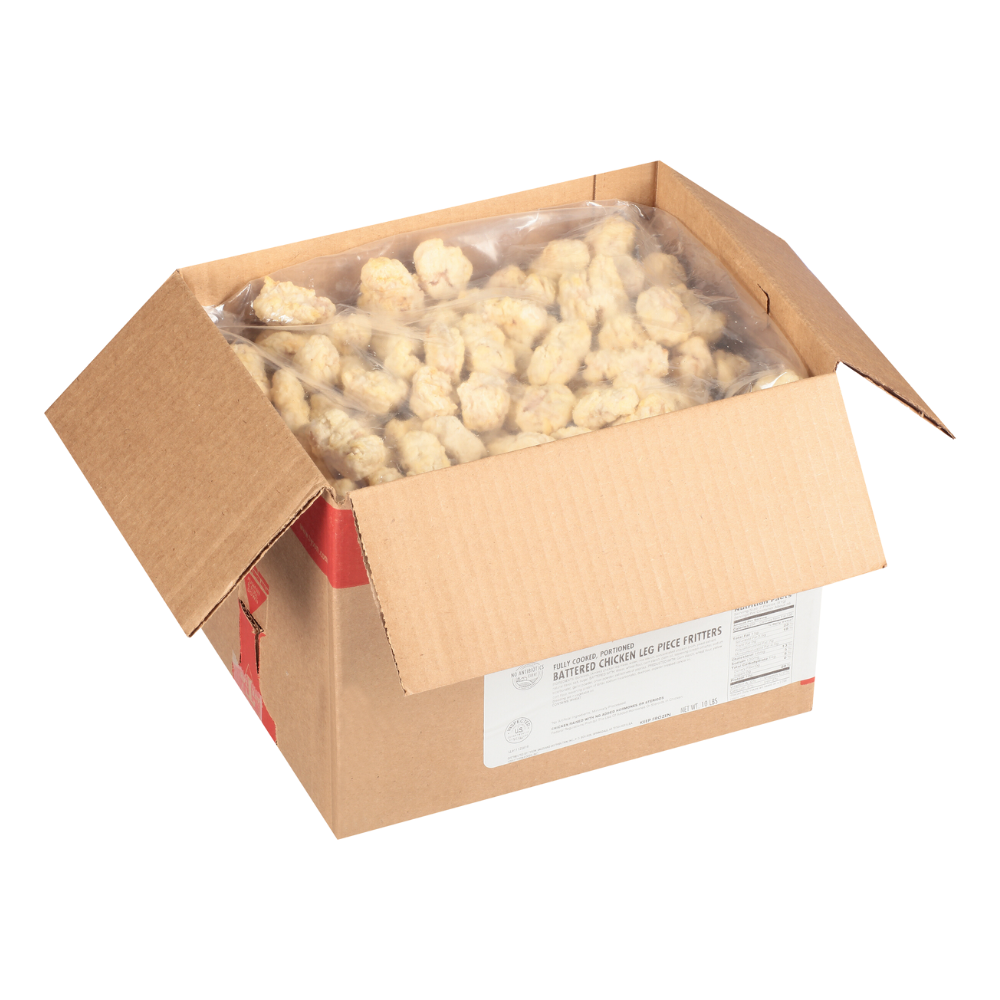 Wholesale Tyson Rl Fully Cooked Breaded Leg Meat Pieces | 10 lb- Bulk