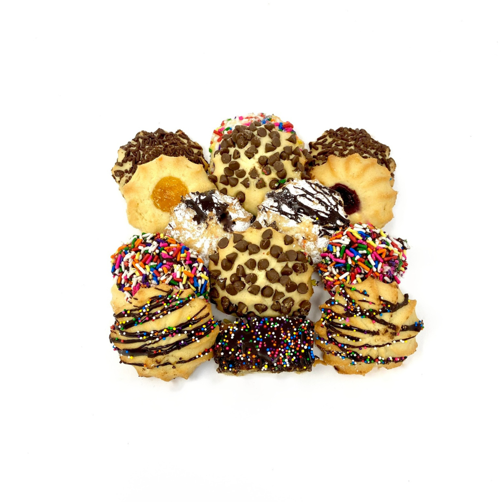 Wholesale Cannoli Plus Case Assorted Cookie Tray- Bulk