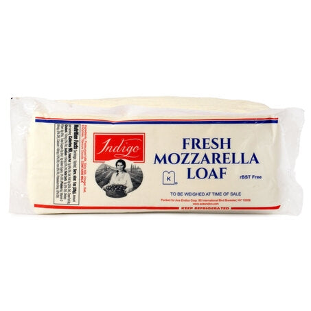 Wholesale Indigo Each Fresh Mozzarella Cheese Loaf- Bulk