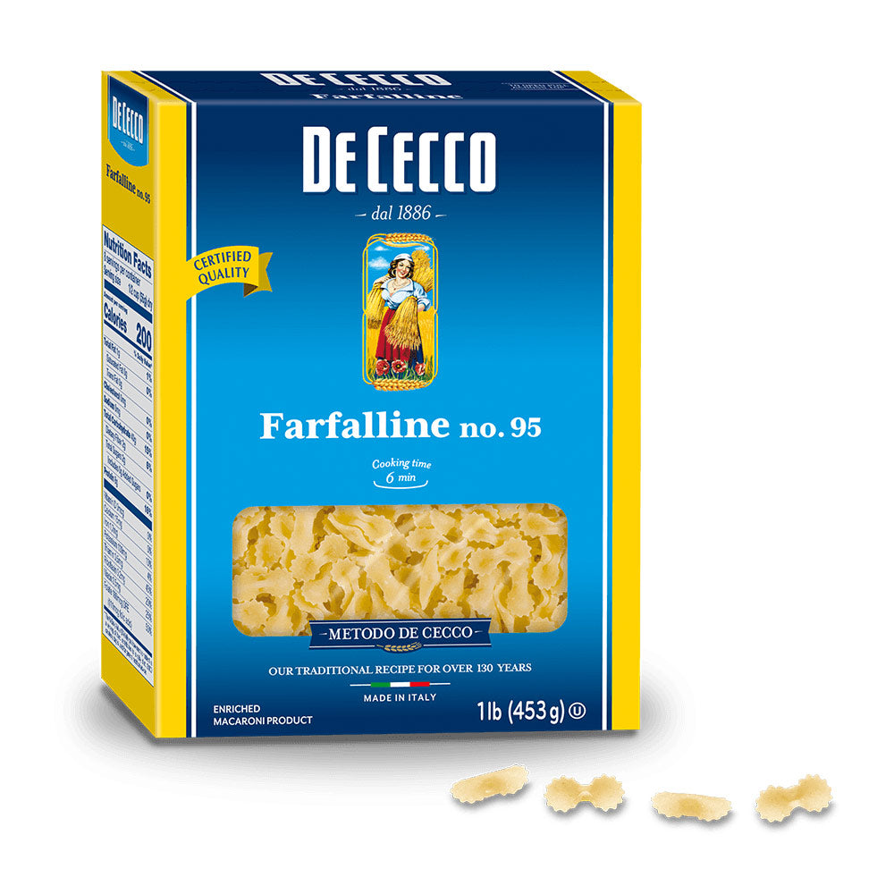 Wholesale De Cecco Farfalline Pasta #95 | 1 lb- Bulk