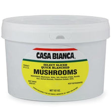 Wholesale Sassone Each Sliced Blanched Mushroom- Bulk