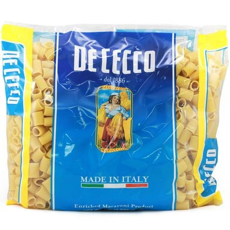 Wholesale De Cecco Rigatoni Mezzi Bulk Pasta #26 | 5 lb- Bulk