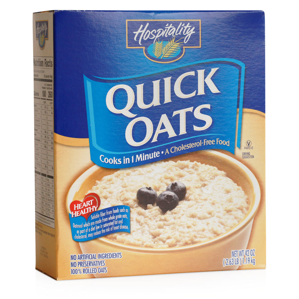 Wholesale Hospitality Case Quick Oats- Bulk