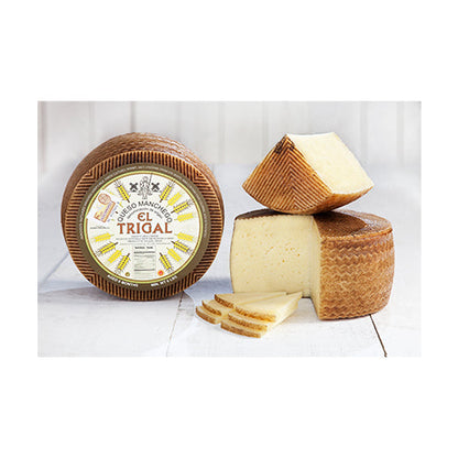 Wholesale El Trigal 6-Month Manchego Cheese 7lb- Bulk
