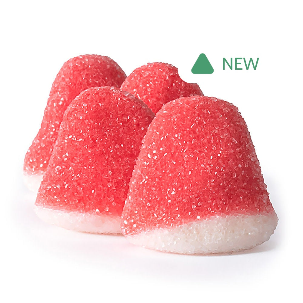Wholesale Müttenberg Candy Strawberry Pink Puffy Puffs- Bulk