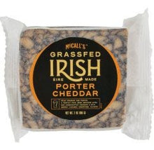 Wholesale McCall's Cheddar Irish Porter Grassfed Cheddar Cuts 7 Oz- Bulk