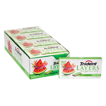Wholesale Trident Layers Watermelon Tropical Fruit Gum- Bulk