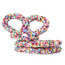 Wholesale BoxNCase White Chocolatey Coated Nonpareil Premier Pretzels- Bulk