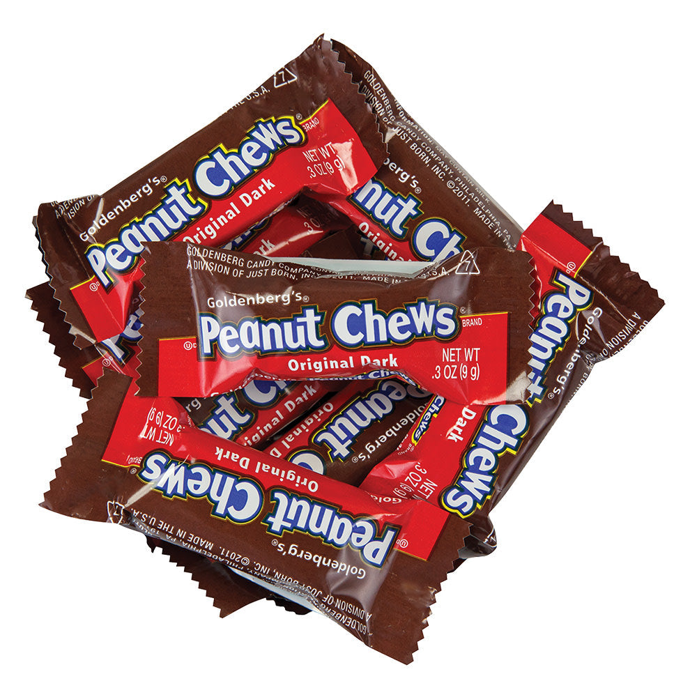 Wholesale Goldenberg'S Original Dark Peanut Chews Minis- Bulk
