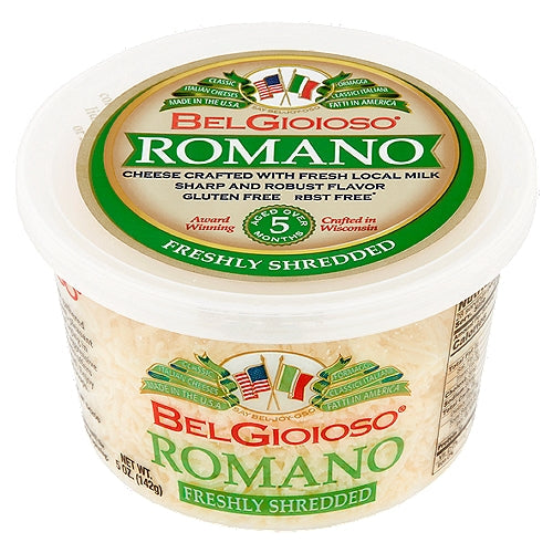 Wholesale Bel Gioioso Shredded Romano- Bulk