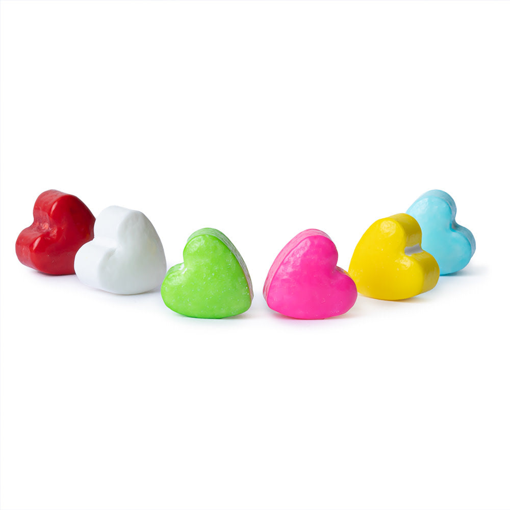 Wholesale Müttenberg Candy Pressed Candy Rainbow Hearts- Bulk