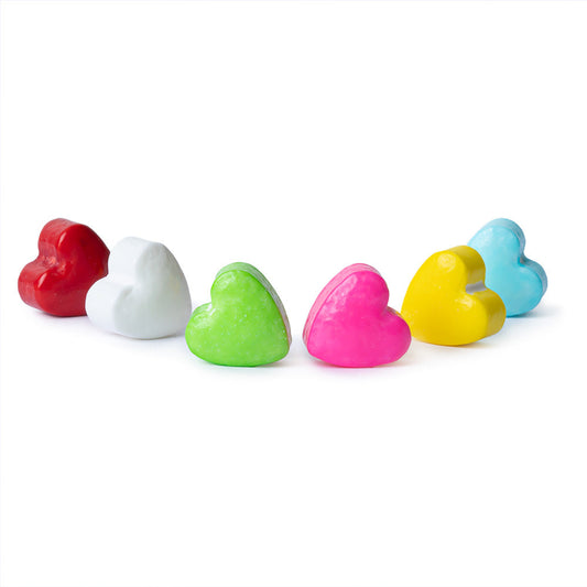 Wholesale Müttenberg Candy Pressed Candy Rainbow Hearts- Bulk