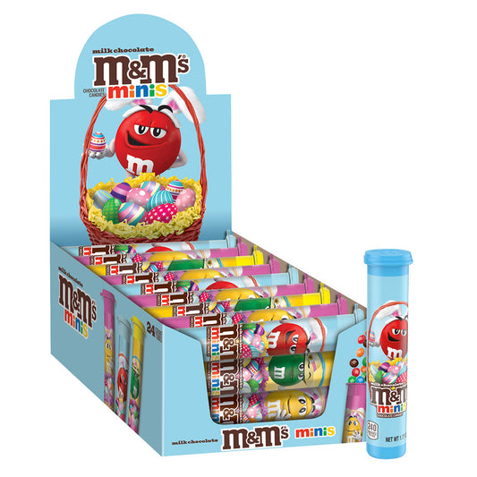 Wholesale M&M'S Minis Milk Chocolate Easter M&M'S 1.77 Oz Tube- Bulk