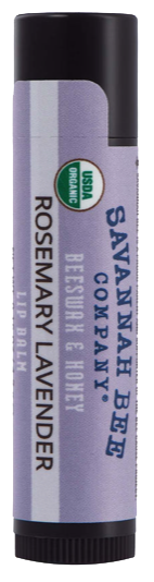 Wholesale Savannah B. Rsmry/Lav B.Wax Lipbalm- Bulk