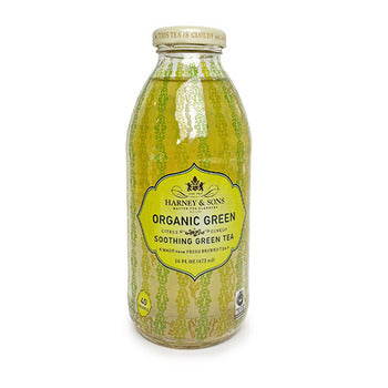 Wholesale Harney & Sons Bottled Organic Green Tea 16oz- Bulk