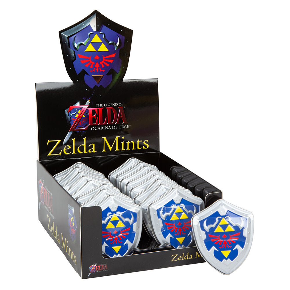 Wholesale Nintendo The Legend Of Zelda Shield Mints Tin- Bulk
