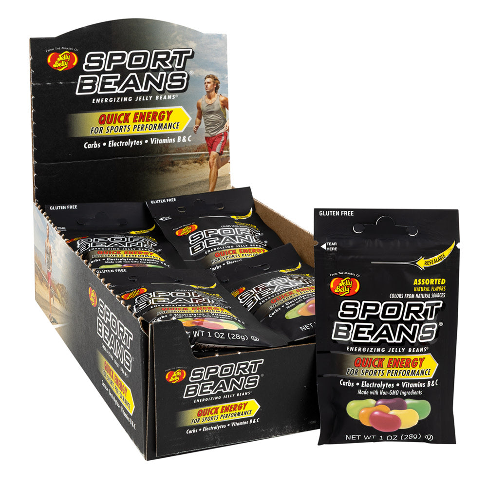 Wholesale Jelly Belly Sport Beans Assorted 1 Oz Bags- Bulk