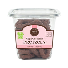 Nancy Adams Milk Chocolate Pretzels 7 Oz Tub