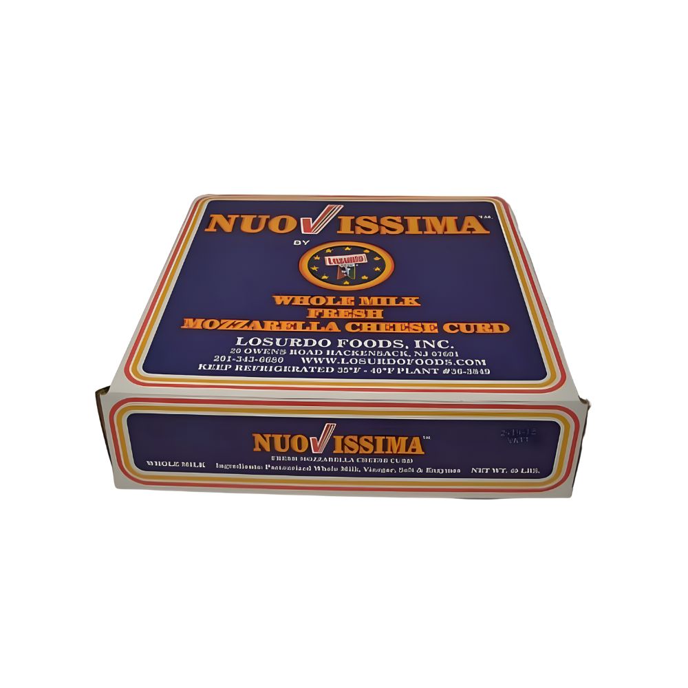 Wholesale Nuovissima Fresh Mozzarella Curd Cheese | 20 lb- Bulk