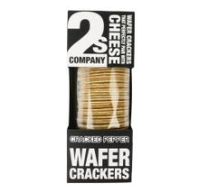Wholesale 2S Company Cracked Pepper Wafer Crackers 3.5 Oz- Bulk