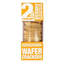 Wholesale 2S Company Sesame Wafer Crackers 3.5 Oz- Bulk