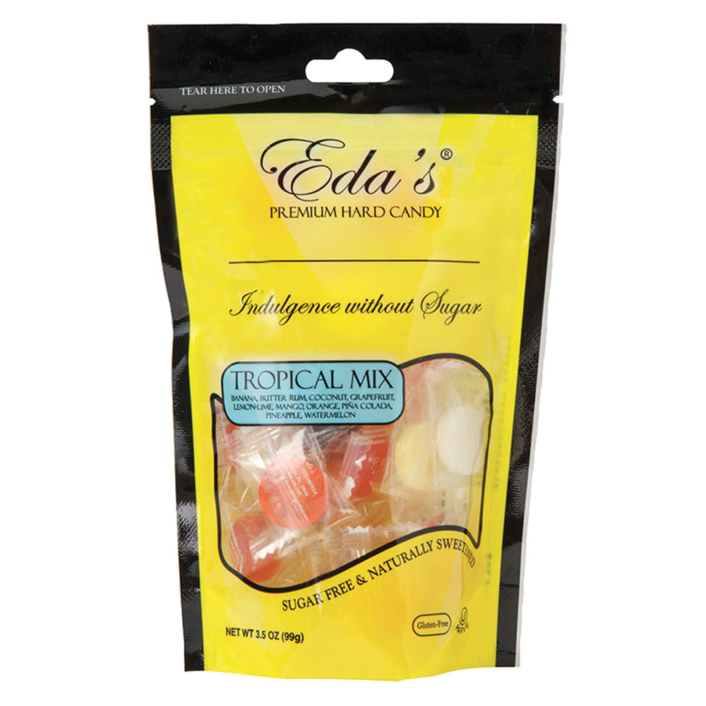 Wholesale Eda'S Sugarfree Tropical Mix 3.5 Oz Pouch- Bulk