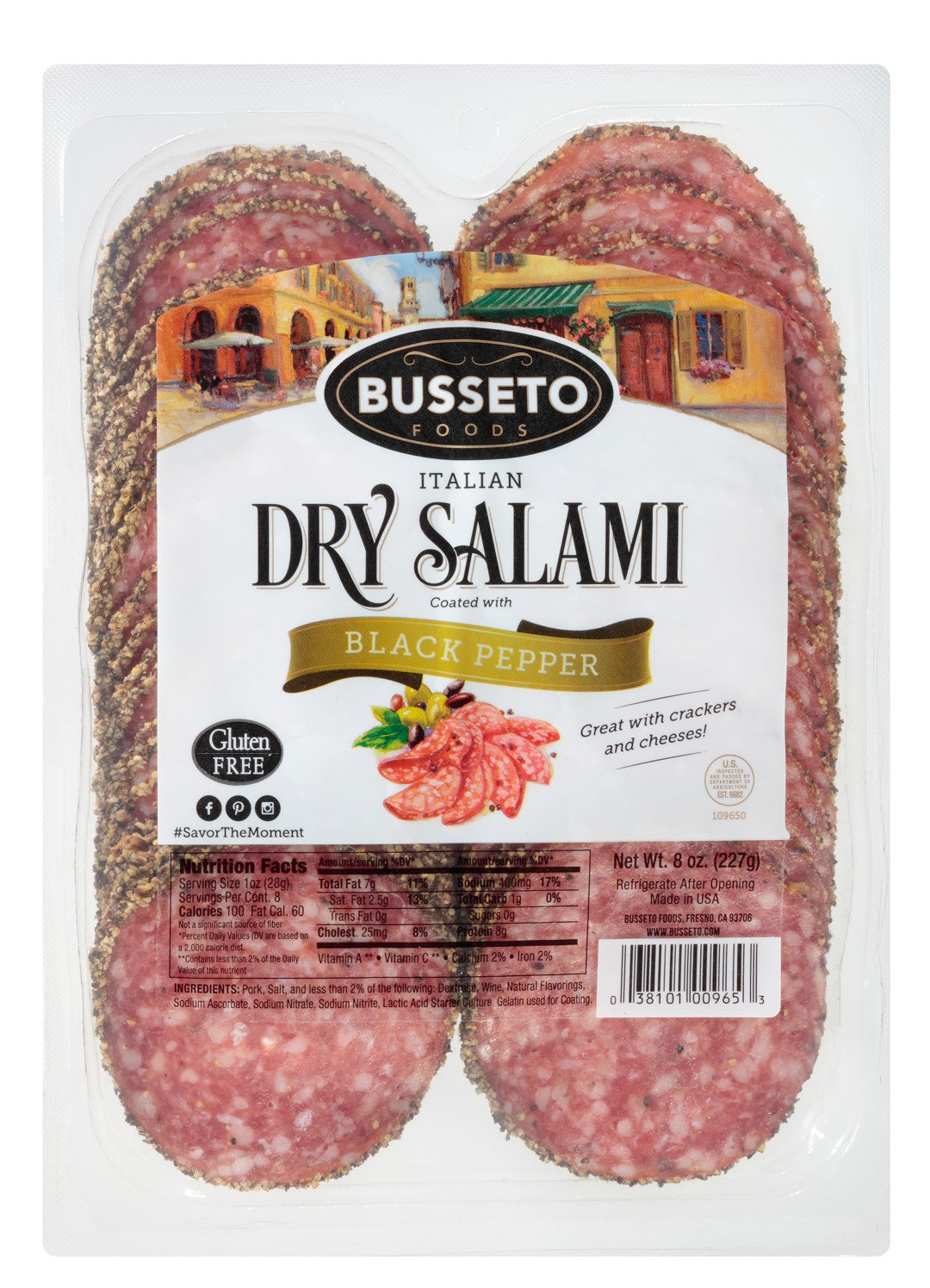 Wholesale Busseto Italian Dry Pepper Slice- Bulk