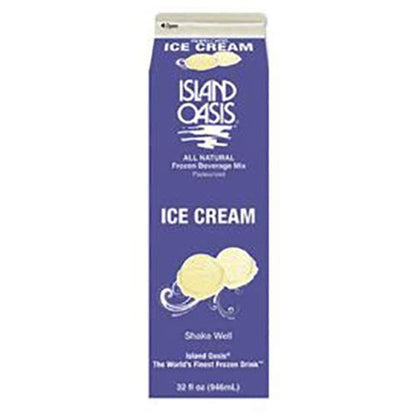 Wholesale Island Oasis Ice Cream Mix | 32 oz- Bulk