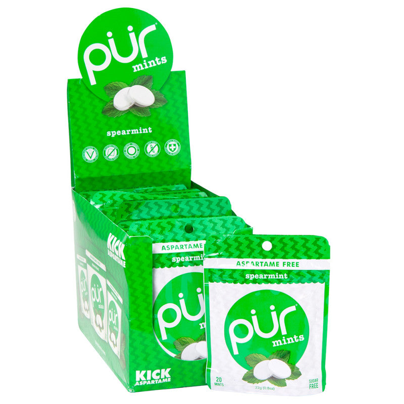 Wholesale Pur Spearmint Mints 1.05 Oz Tin- Bulk
