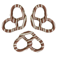 Wholesale Giambri'S White Stripes Milk Chocolate Covered Pretzel- Bulk
