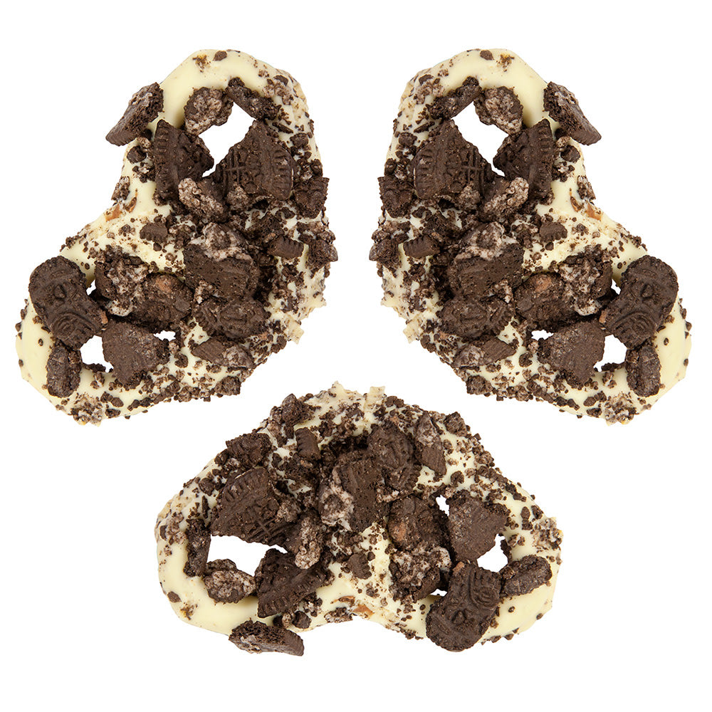Wholesale Giambri'S Cookies And Cream White Chocolate Covered Pretzel- Bulk