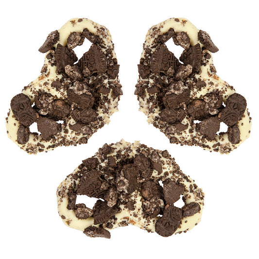 Wholesale Giambri'S Cookies And Cream White Chocolate Covered Pretzel- Bulk