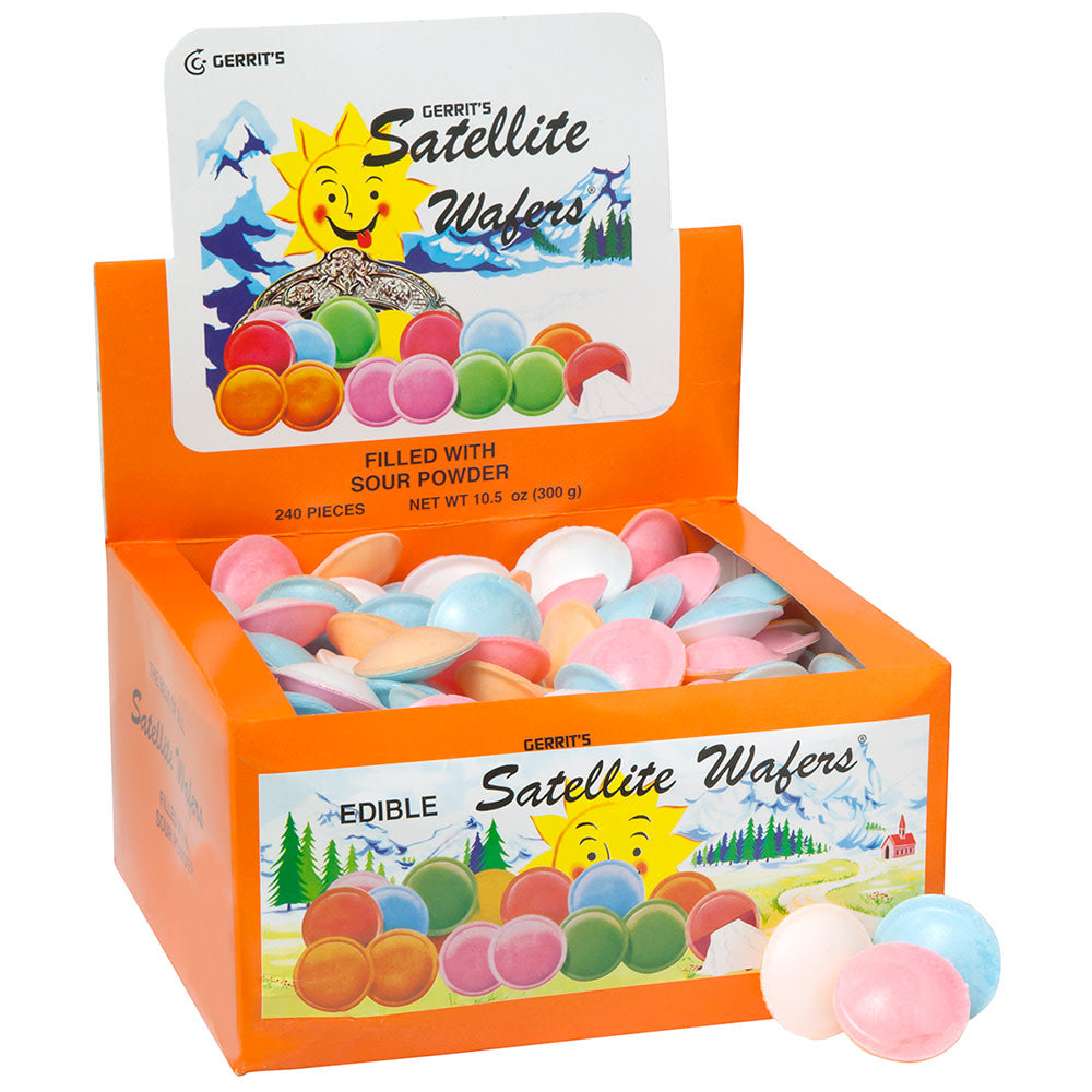 Wholesale Gustaf'S Sour Satellite Wafers- Bulk