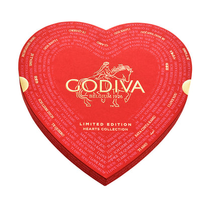 Godiva 14 Pc Heart 5.3 Oz Box
