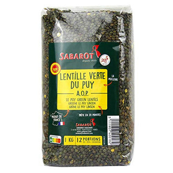 Wholesale Sabarot Le Puy Lentils- Bulk