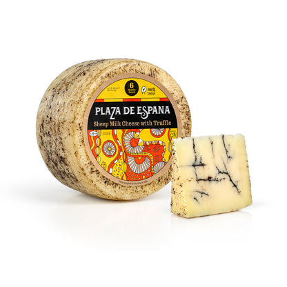 Wholesale Plaza De Espana Sheep Cheese W/Truf- Bulk