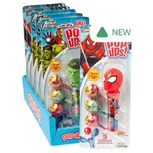 Wholesale Pop Ups Avengers Lollipop 1.26 Oz Blister Pack- Bulk
